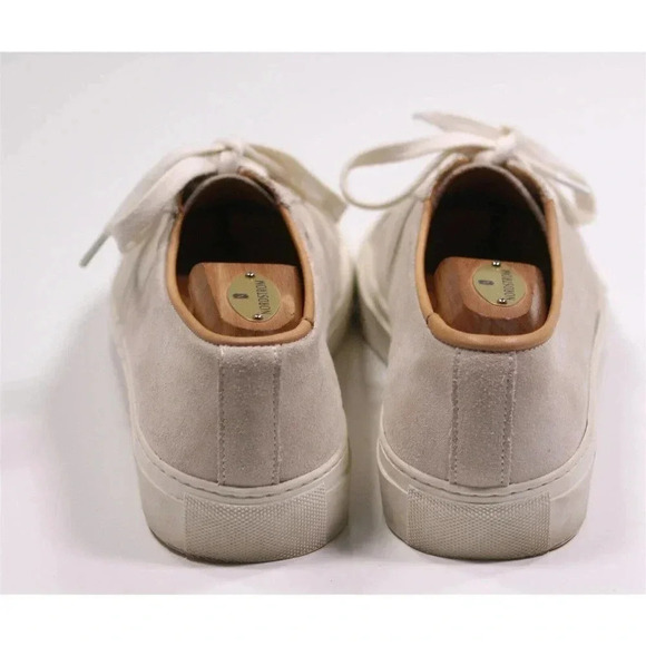 Sid Mashburn Low-Top Lace-Up Beige Suede Sneakers Men's US 7 - Picture 6 of 10